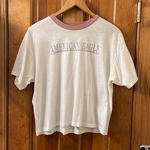 American Eagle cropped t shirt